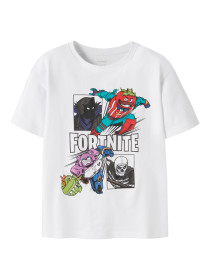 NAME IT T-shirt Ambrose Fortnite Bright White
