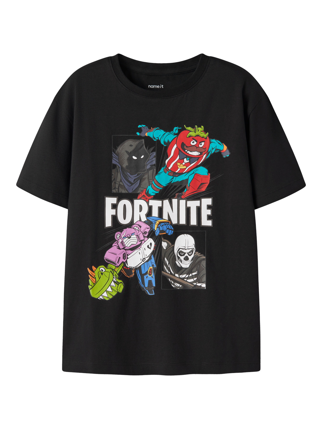 Name It Ambrose Fortnite - T-shirt - Sort - 122
