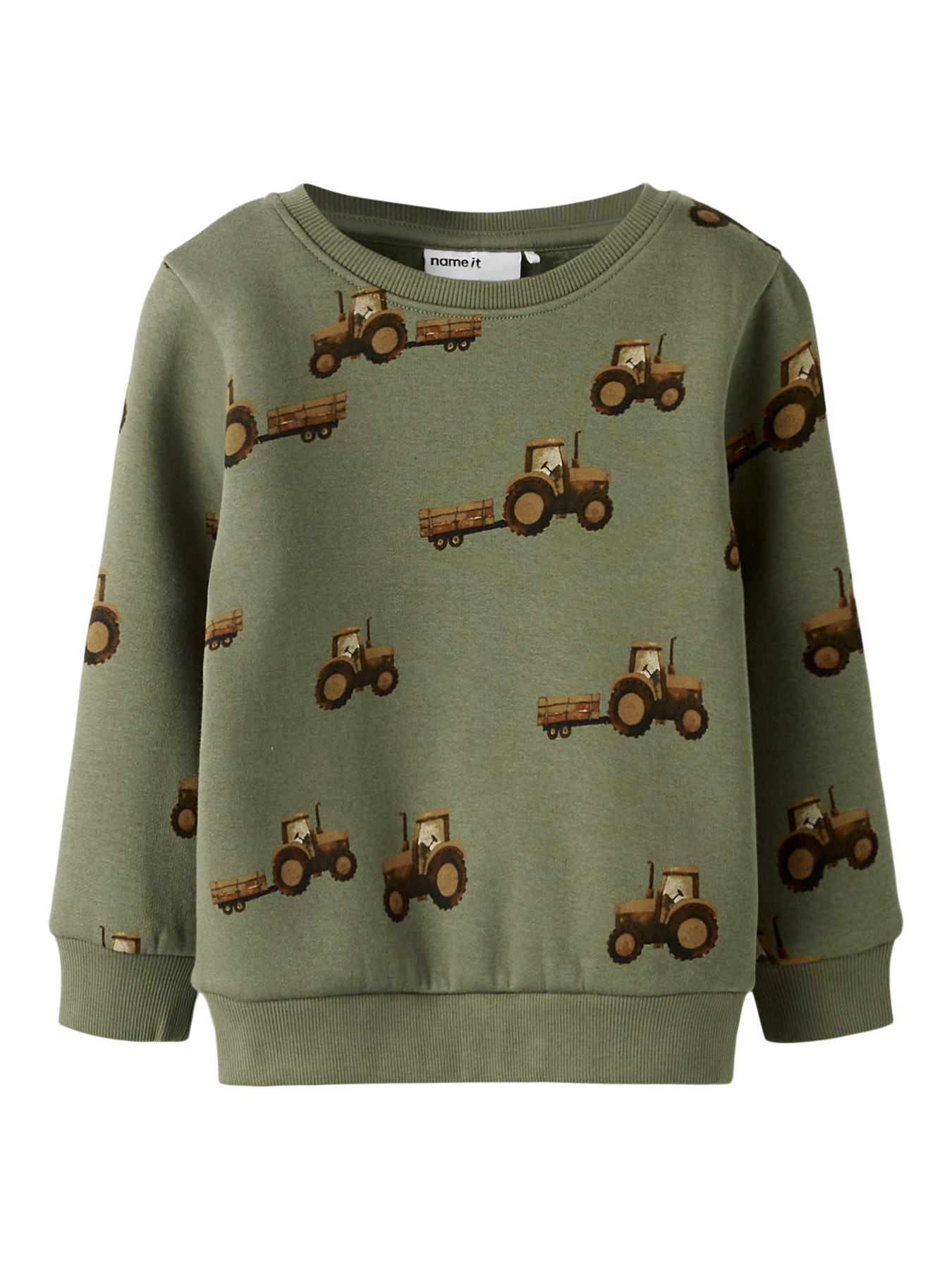 NAME IT Sweatshirt Opa Dusty Olive