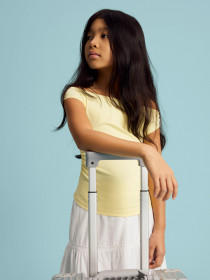 NAME IT Slim Top Helgu Double Cream