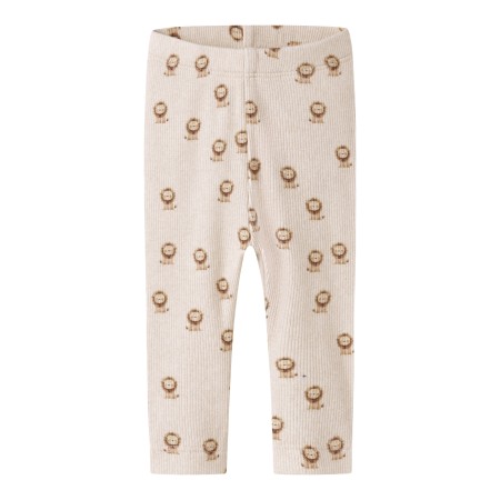 NAME IT Leggings Hobit Peyote Melange billede