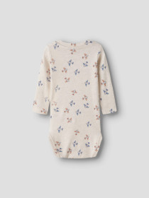 NAME IT Langærmet Body Hop Peyote Melange