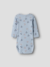 NAME IT Langærmet Body Hop Blue Fog