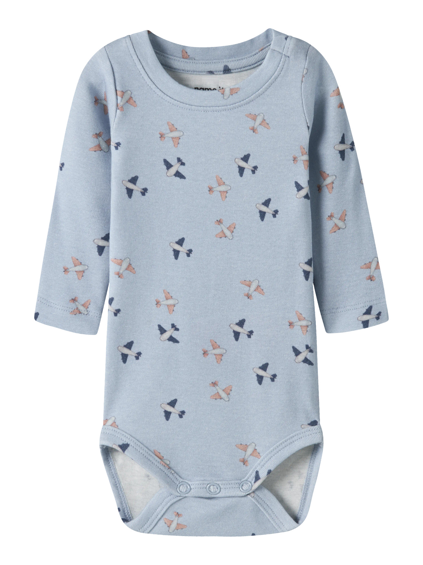 Name It Body l/æ - Bomuld/Modal - NbmHop - Blue Fog