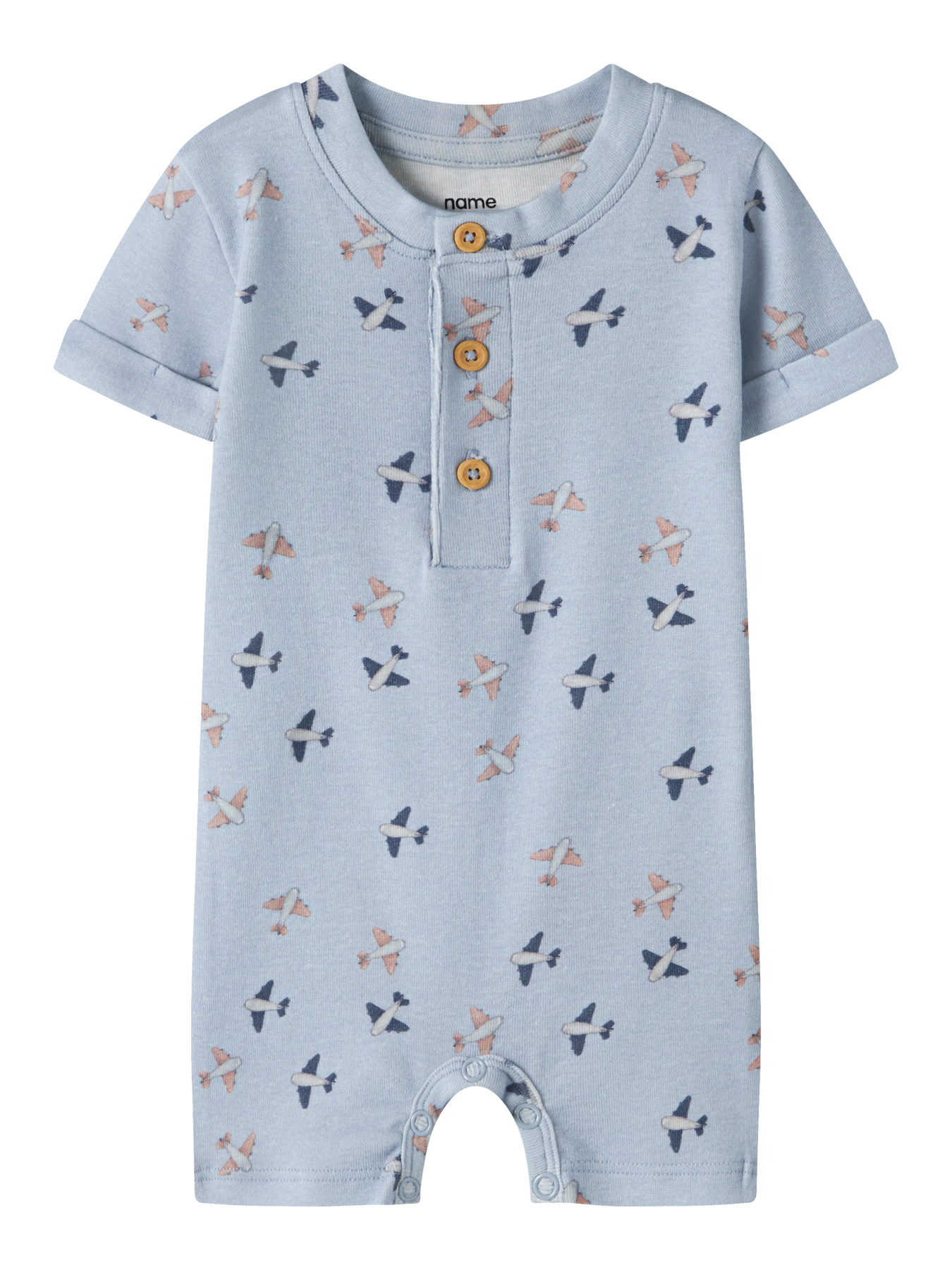 Name It Sommerdragt - Bomuld/Modal - NbmHop - Blue Fog