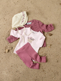 NAME IT Strik Cardigan Harriet Mesa Rose