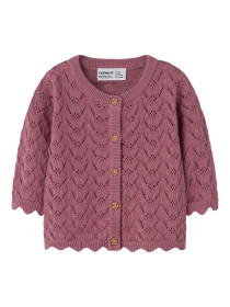 NAME IT Strik Cardigan Harriet Mesa Rose