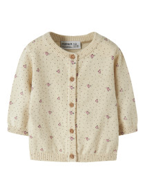 NAME IT Strik Cardigan Hide Almond Milk