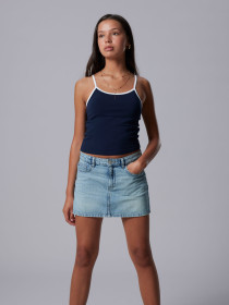 LMTD Strop Top Benedicte Dark Sapphire