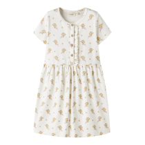LIL ATELIER Kjole Gayo Coconut Milk Flower