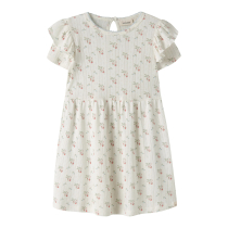 LIL ATELIER Kjole Rachello Coconut Milk Strawberry