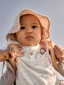 NAME IT Sommer Hat Hipe Mocha Mousse