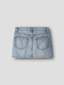 LMTD Denim Nederdele Bett Medium Blue Denim