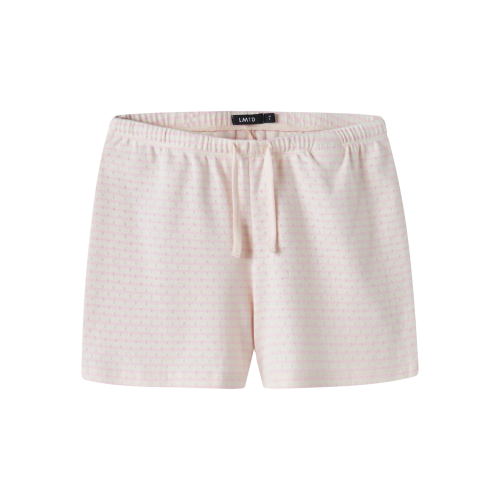 LMTD Shorts Seher Pink-a-boo White Stripes