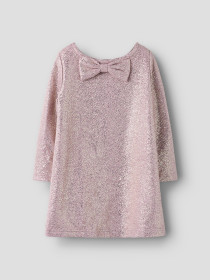 NAME IT Glimmer Kjole Ditsa Mauve Mist