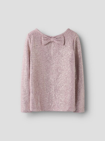 NAME IT Glimmer Bluse Ditsa Mauve Mist