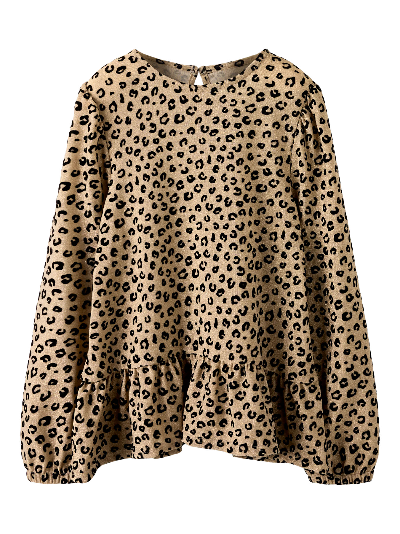 NAME IT Leo Glimmer Bluse Rebekka - Bluse - Sølv