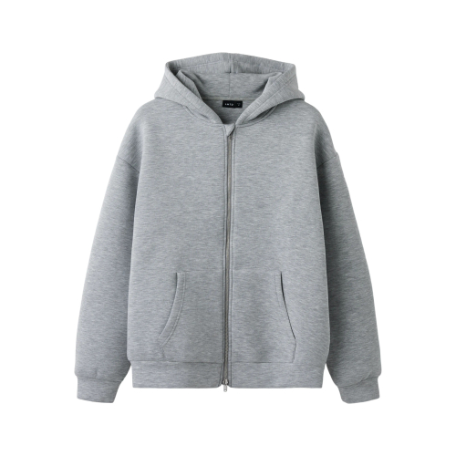 LMTD Scuba Cardigan Halfa Light Grey Melange