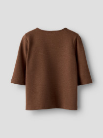 NAME IT Kortærmet Cardigan Linissi Cappuccino