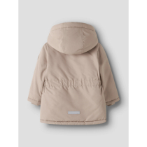 NAME IT Jakke Marlow Parka Silver Mink