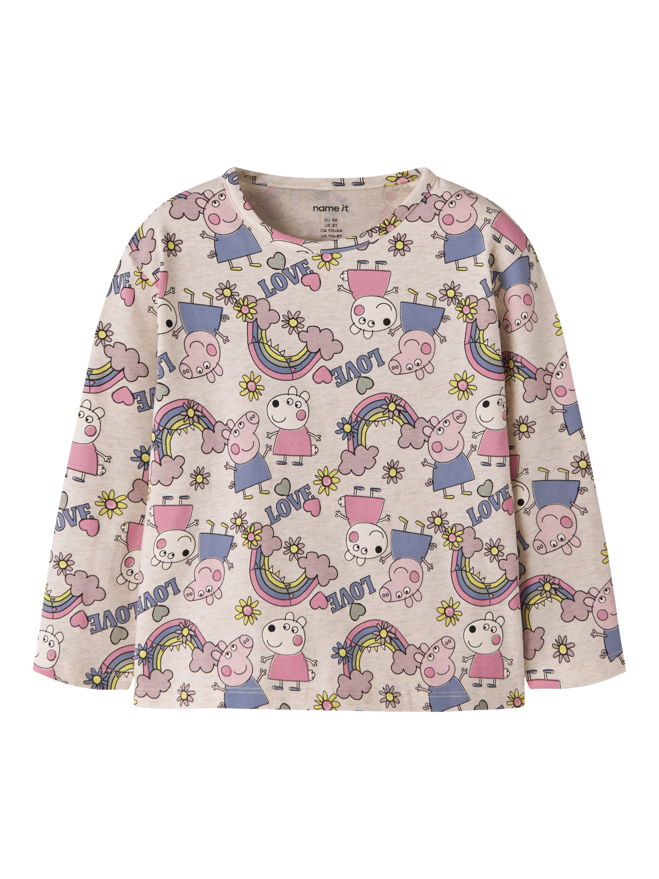 Name It Bluse - NmfDarsy - Gurli Gris - Peyote Melange