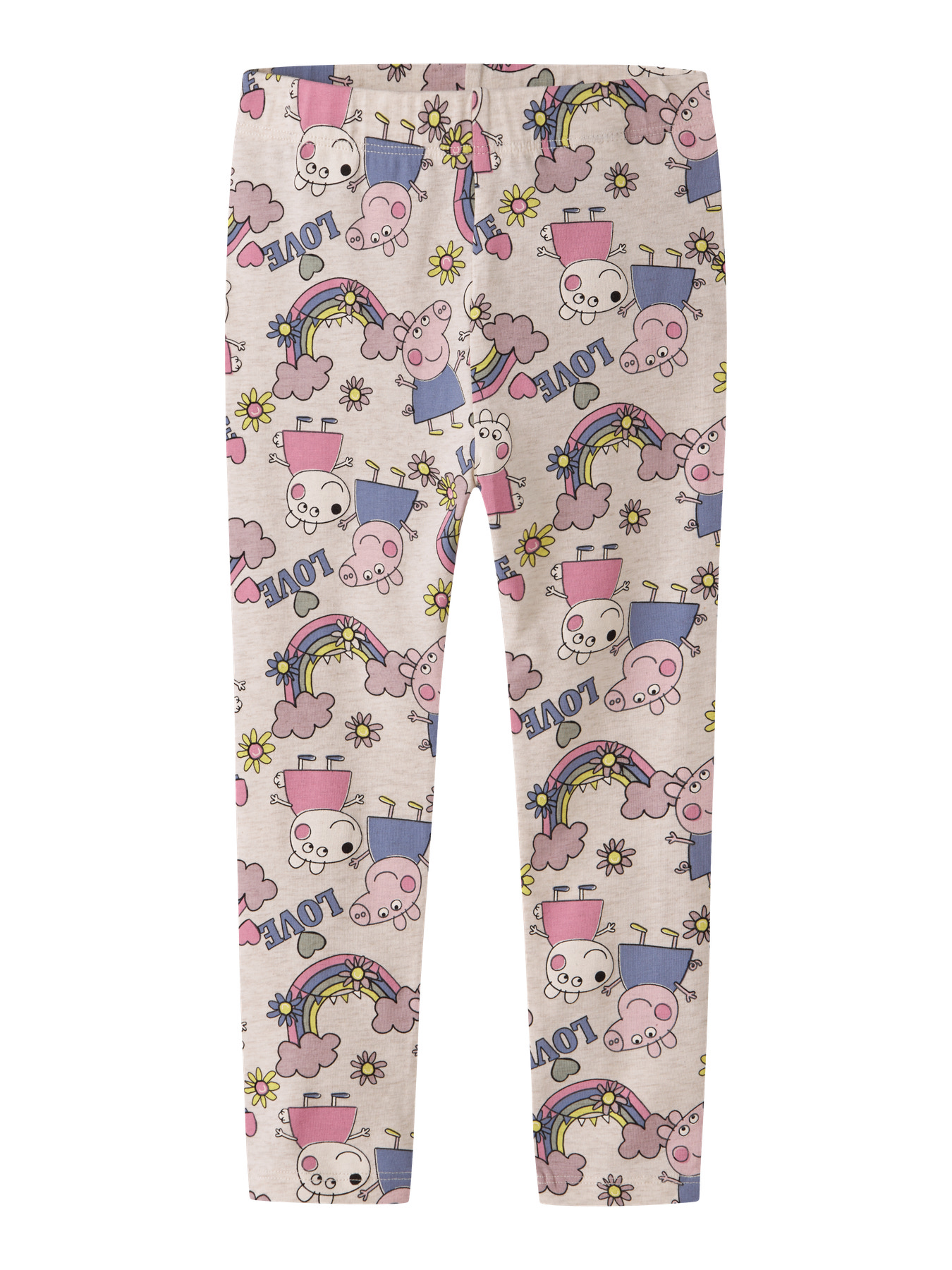 Name It Leggings - NmfDarsy - Gurli Gris - Peyote Melange