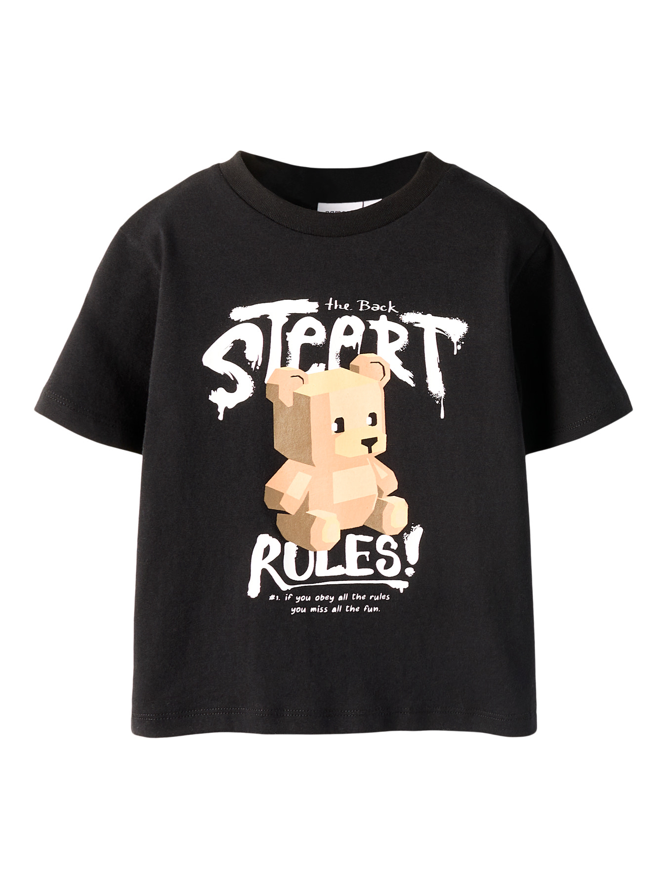Name It T-shirt Lauken - Black