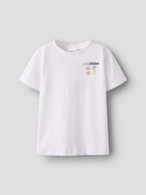 NAME IT T-Shirt Lauken Bright White