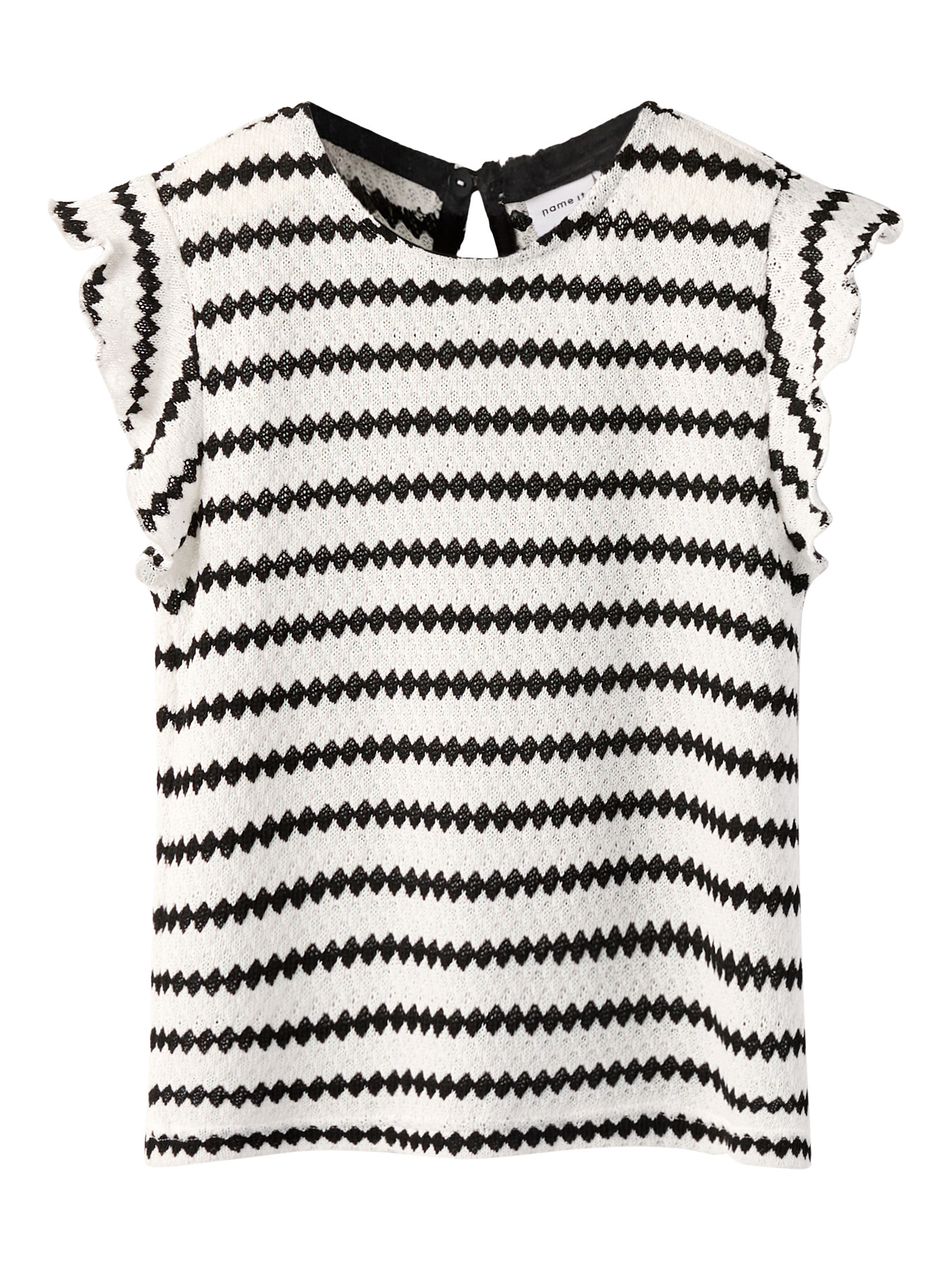 NAME IT Top Lasissi Black