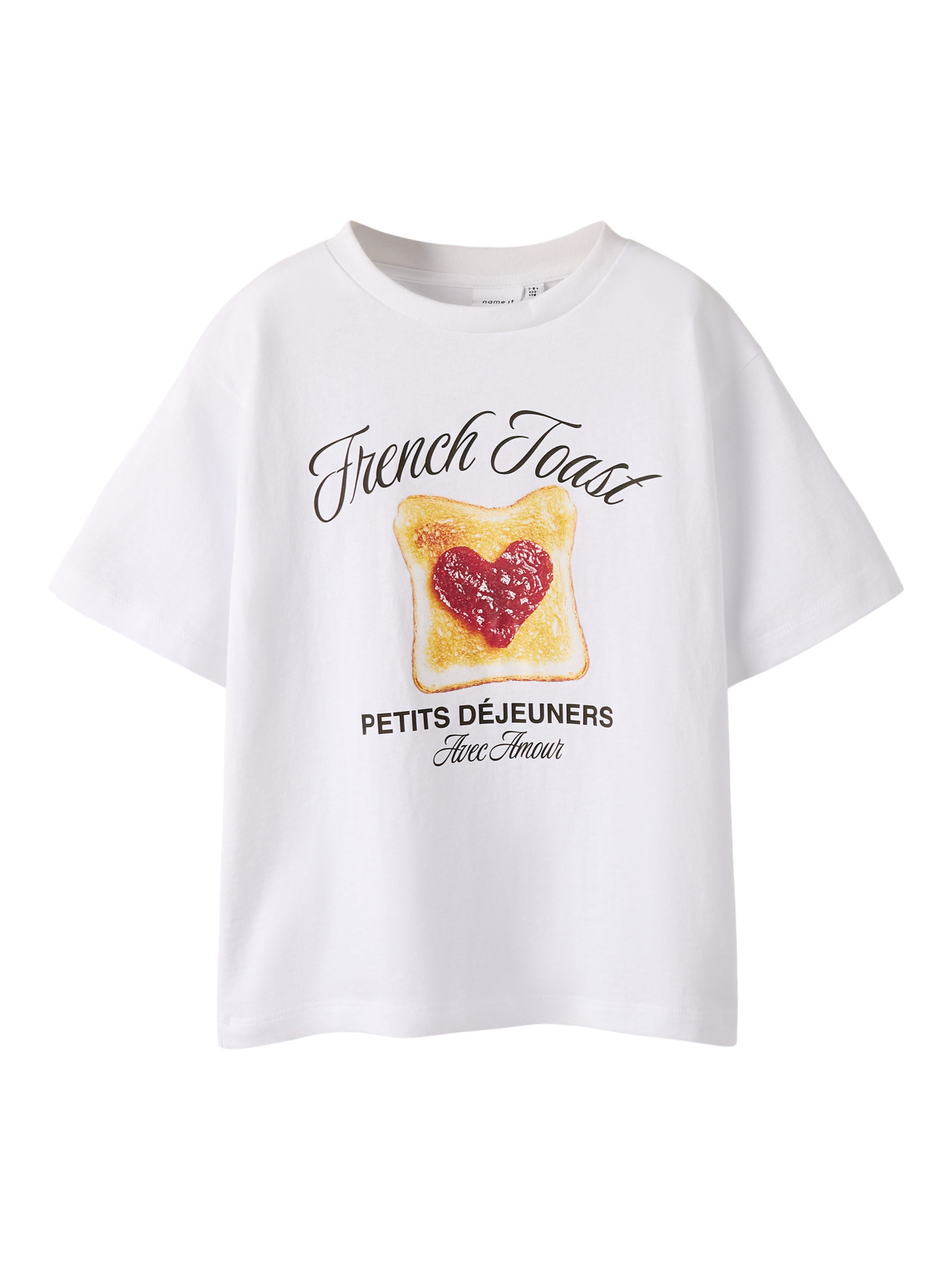 Name It Lucie Tee - Bright White