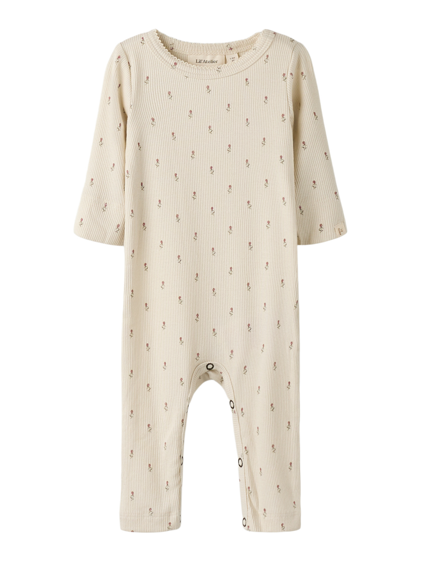 LIL ATELIER Natdragt Gago Turtledove Floral billede