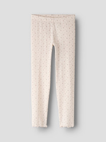 LIL ATELIER Rib Natsæt Gago Almost Mauve Flowers