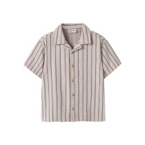 NAME IT Skjorte Jax Chateau Gray Stripe