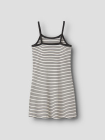 LMTD Strop Kjole Hinaja White Alyssum