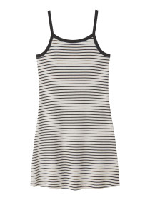 LMTD Strop Kjole Hinaja White Alyssum