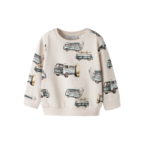 NAME IT Sweatshirt Jaxon Peyote Melange