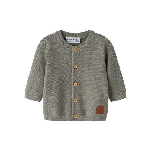 Name It Jeffrey Shadow - Børne Cardigan - Grøn - 56