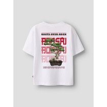 NAME IT T-shirt Joss Bright White