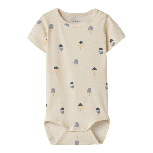 Name It Jerome - Baby Body - Beige - 68