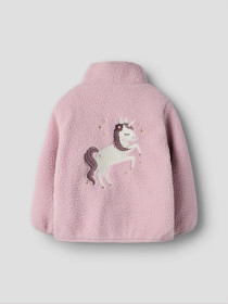 NAME IT Jakke Mall Sherpa Keepsake Lilac