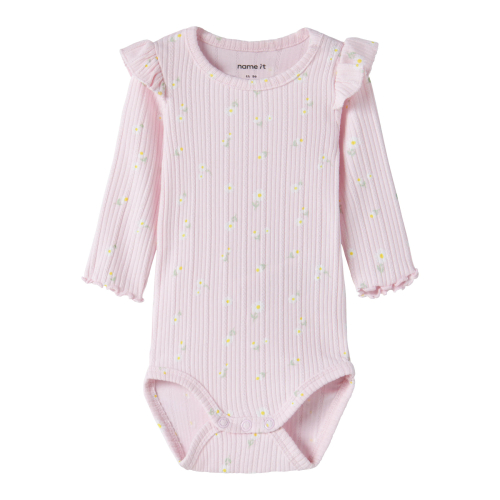 Name It Body l/æ - Rib - NbfJelly - Cradle Pink
