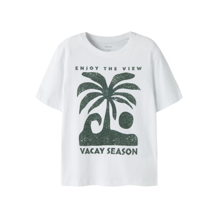 Name It Jude - T-shirt - Hvid - 140