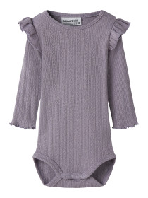 NAME IT Body Blitta Lavender Gray Melange