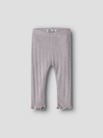 NAME IT Leggings Blitta Lilac Marble Melange