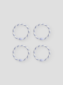 NAME IT 8-Pak Hårelastikker Jolena Purple Impression