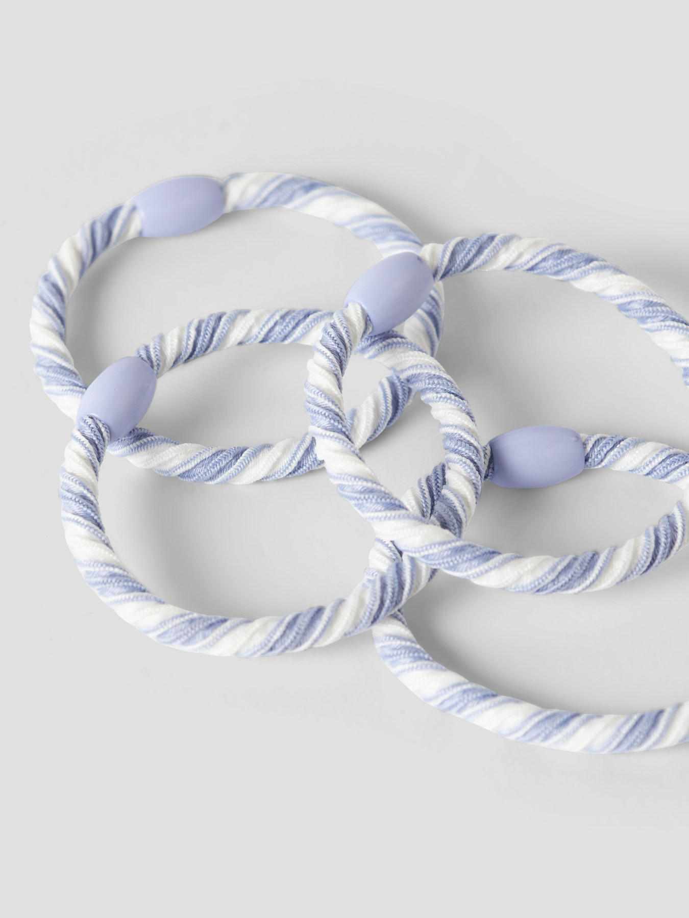 NAME IT 8-Pak Hårelastikker Jolena Purple Impression billede