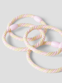 NAME IT 8-Pak Hårelastikker Jolena Cradle Pink