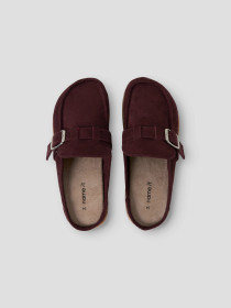 NAME IT Mules Javery Bitter Chocolate