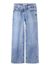 NAME IT Wide Jeans Rose Medium Blue Denim