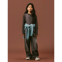 NAME IT Wide Jeans Rose Asym Medium Grey Denim